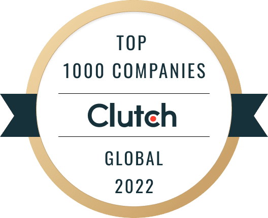 Clutch Top 1000 Global 2022